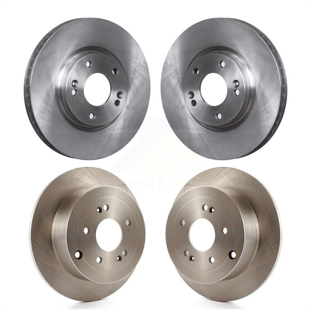 Front Rear Disc Brake Rotors Kit For 2007-2009 Hyundai Santa Fe K8-101502
