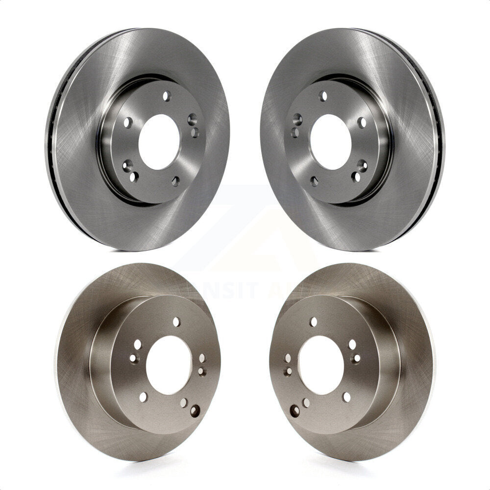Front Rear Disc Brake Rotors Kit For 2007-2009 Kia Rondo K8-101503