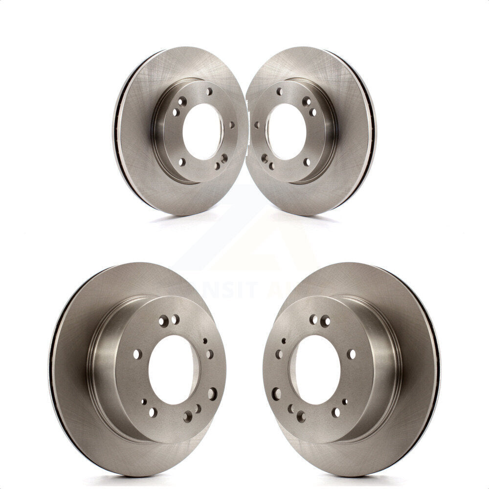Front Rear Disc Brake Rotors Kit For 2007-2009 Kia Sorento K8-101504
