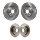 Front Rear Disc Brake Rotors Kit For 2002-2005 Mini Cooper With 294mm Diameter Rotor K8-101508