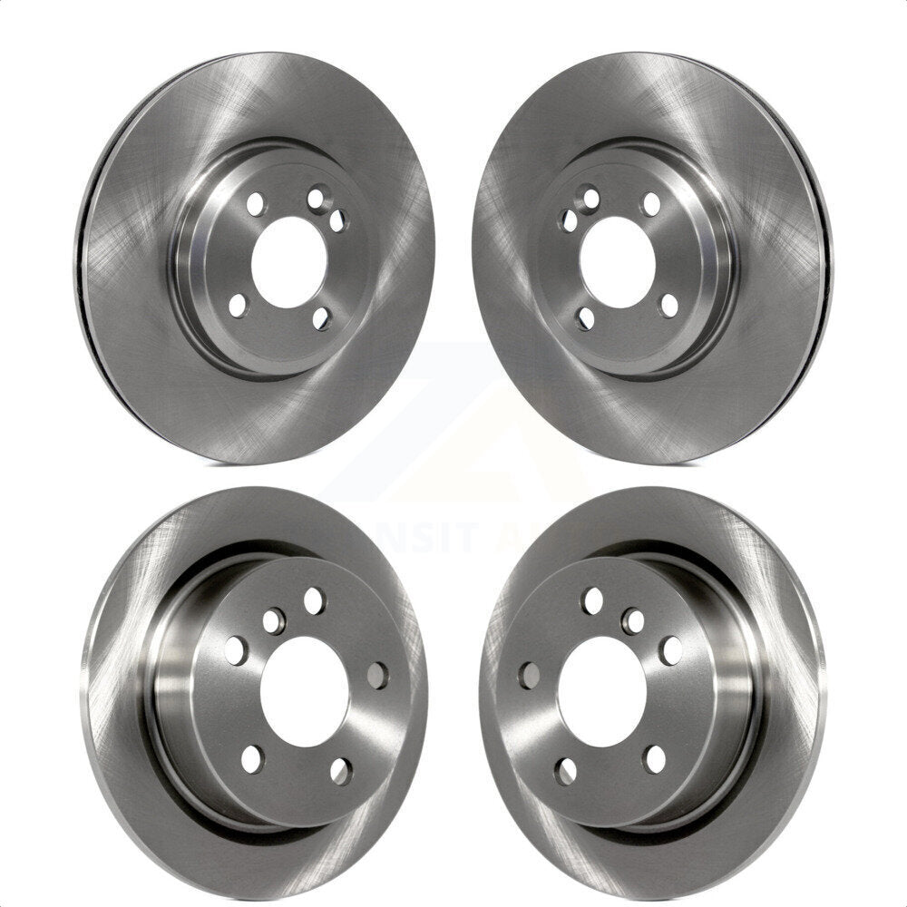 Front Rear Disc Brake Rotors Kit For 2015 Mini Cooper 2.0L 1.5L With 294mm Diameter Rotor K8-101511