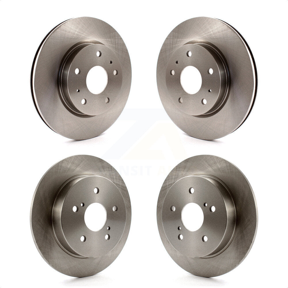 Front Rear Disc Brake Rotors Kit For Suzuki SX4 Crossover K8-101514