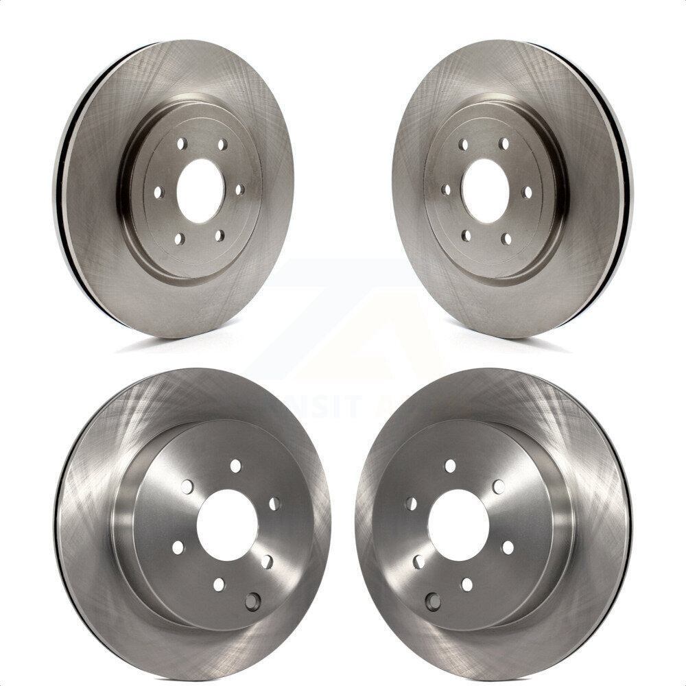 Front Rear Disc Brake Rotors Kit For 2008-2012 Nissan Pathfinder 5.6L K8-101515