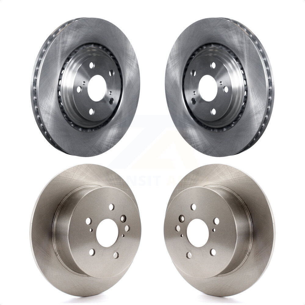 Front Rear Disc Brake Rotors Kit For 2008-2013 Toyota Highlander K8-101521