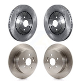 Front Rear Disc Brake Rotors Kit For 2008-2013 Toyota Highlander K8-101521