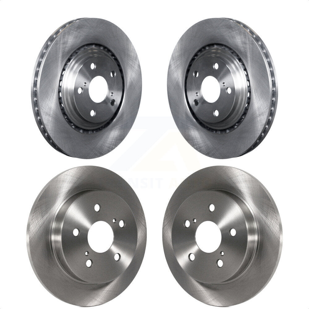 Front Rear Disc Brake Rotors Kit For Lexus NX200t NX300 NX300h K8-101523