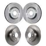 Front Rear Disc Brake Rotors Kit For 2007-2012 Nissan Sentra SE-R Spec V K8-101526