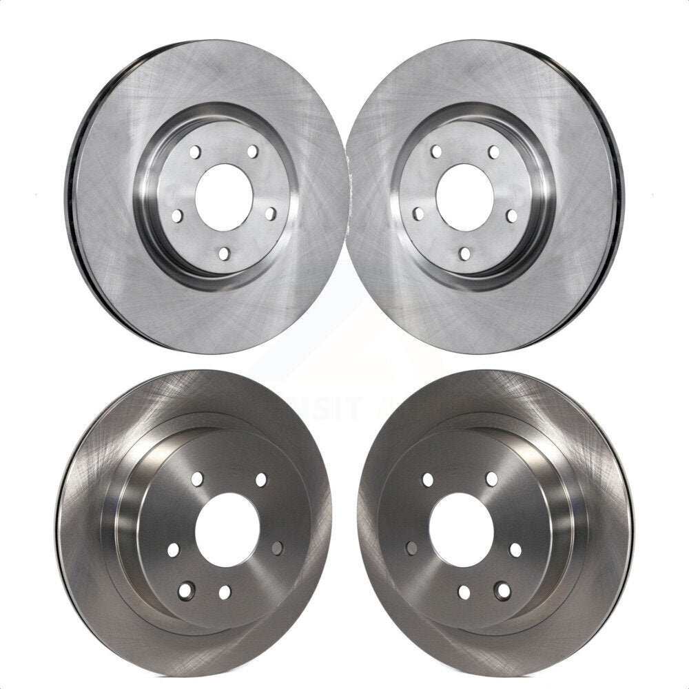 Front Rear Disc Brake Rotors Kit For 2014-2017 Nissan Juke Nismo RS K8-101527