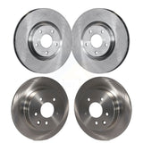 Front Rear Disc Brake Rotors Kit For 2014-2017 Nissan Juke Nismo RS K8-101527