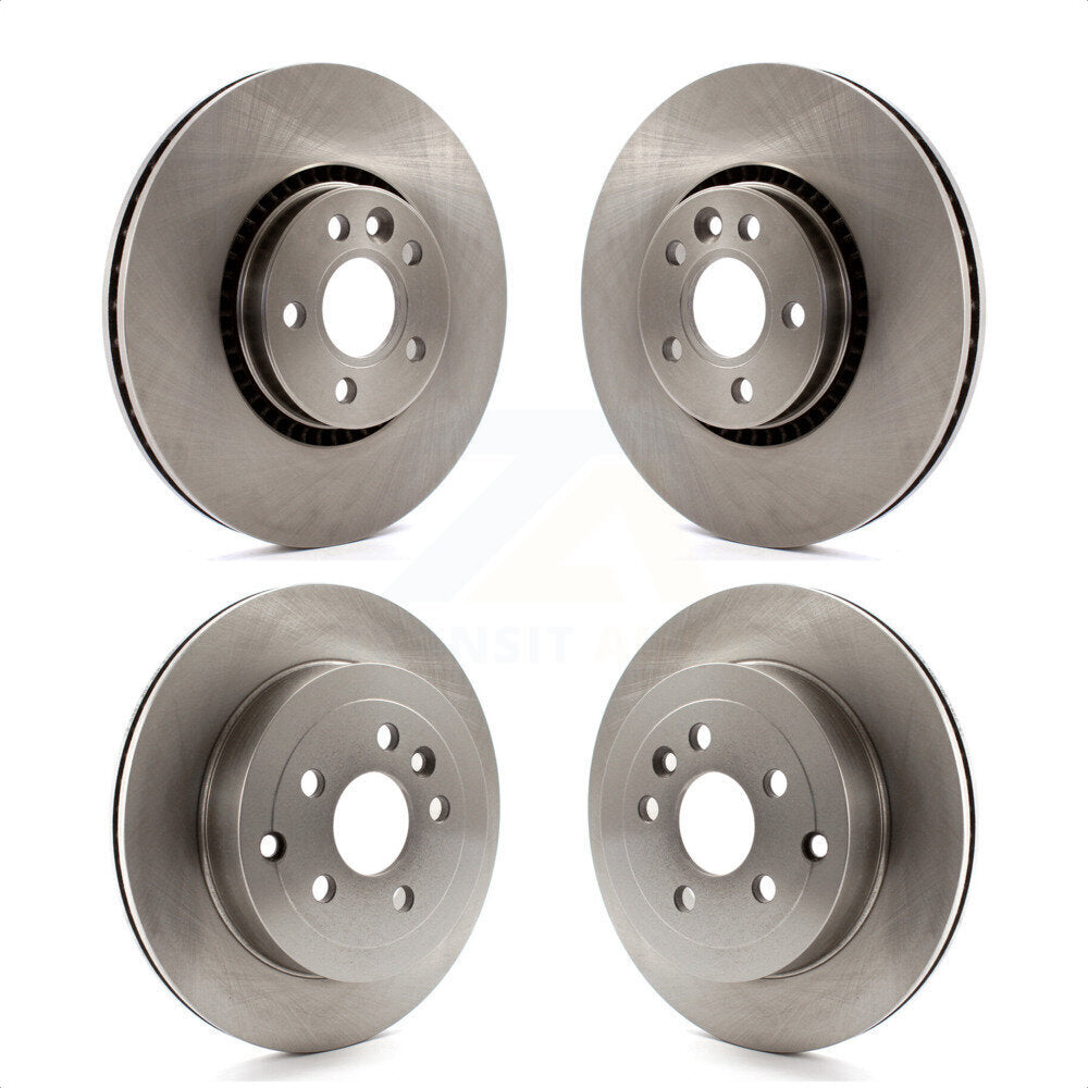 Front Rear Disc Brake Rotors Kit For 2008-2012 Land Rover LR2 K8-101529