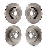 Front Rear Disc Brake Rotors Kit For 2008-2012 Land Rover LR2 K8-101529