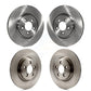 Front Rear Disc Brake Rotors Kit For Jaguar XF S-Type XK Vanden Plas XJ8 K8-101531
