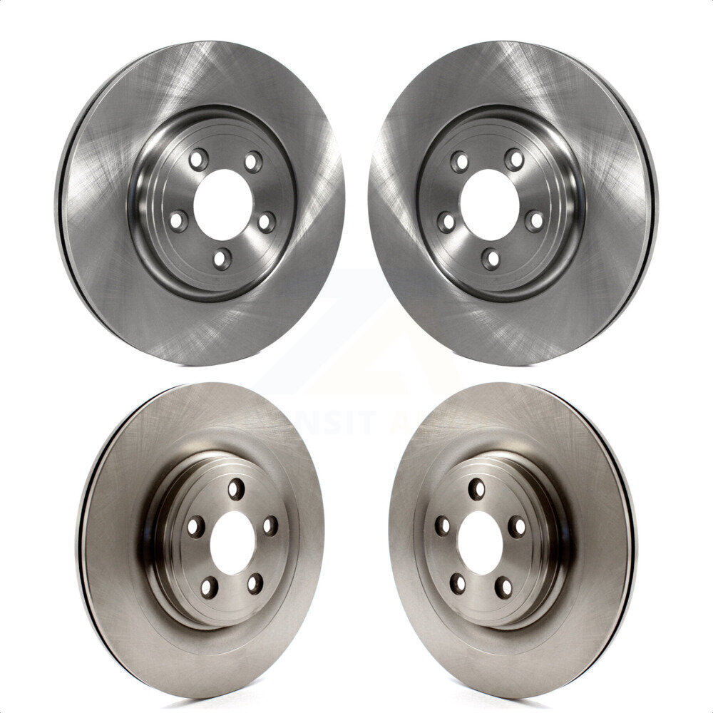 Front Rear Disc Brake Rotors Kit For Jaguar XF S-Type XK Vanden Plas XJ8 K8-101531