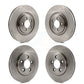 Front Rear Disc Brake Rotors Kit For 2006 Jaguar S-Type Supercharged To Chassis VIN #N52047 K8-101532