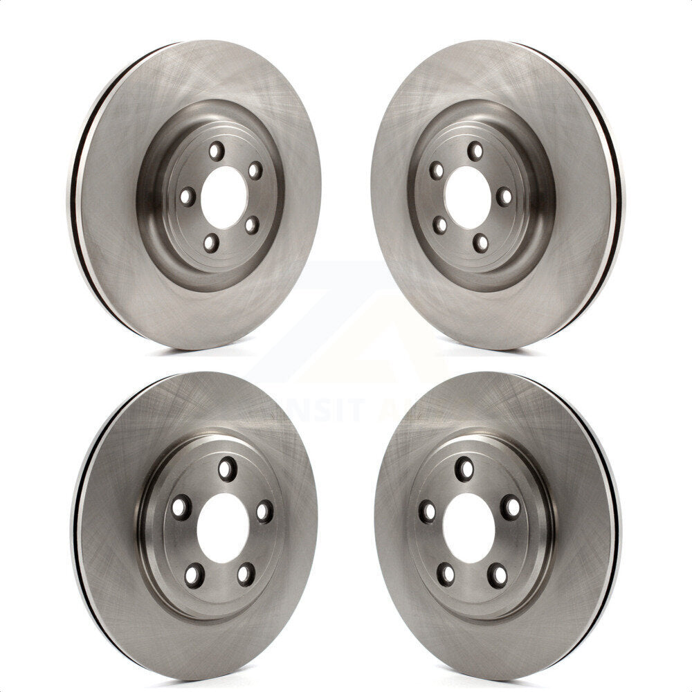 Front Rear Disc Brake Rotors Kit For 2006 Jaguar S-Type Supercharged To Chassis VIN #N52047 K8-101532