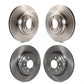 Front Rear Disc Brake Rotors Kit For BMW 335i X1 xDrive 335xi 335d 335is K8-101534