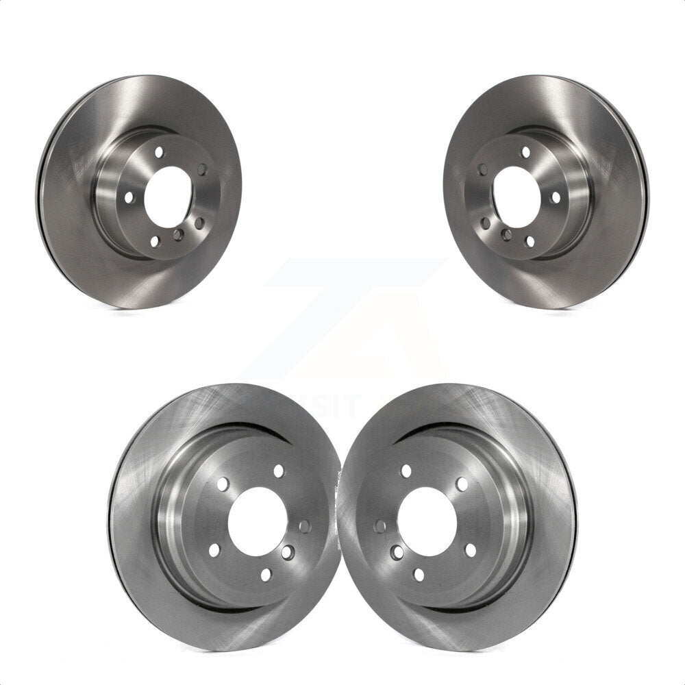 Front Rear Disc Brake Rotors Kit For BMW 328i xDrive X1 328xi K8-101536