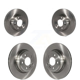 Front Rear Disc Brake Rotors Kit For BMW 330i xDrive 430i Without Blue Painted Calipers K8-101537