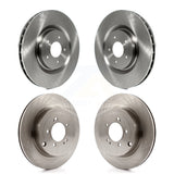 Front Rear Disc Brake Rotors Kit For Mitsubishi Lancer K8-101541