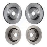 Front Rear Disc Brake Rotors Kit For INFINITI G37 Nissan 370Z Q60 Z K8-101543