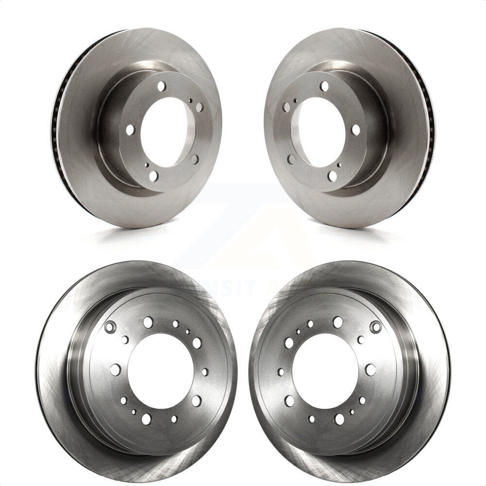 Front Rear Disc Brake Rotors Kit For Toyota Land Cruiser Lexus LX570 K8-101548
