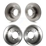 Front Rear Disc Brake Rotors Kit For Toyota Land Cruiser Lexus LX570 K8-101548