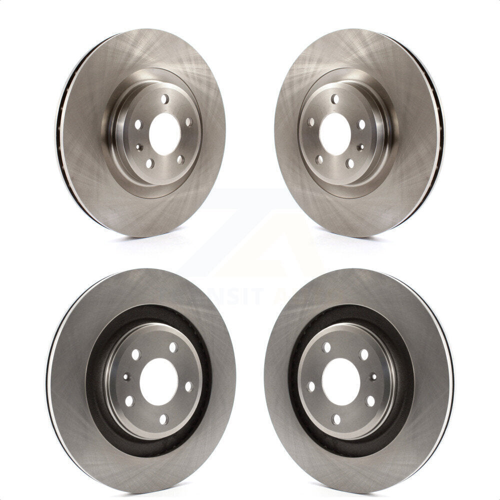 Front Rear Disc Brake Rotors Kit For Audi S5 S4 K8-101550