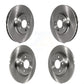 Front Rear Disc Brake Rotors Kit For Audi Q5 A4 Quattro A5 allroad K8-101552