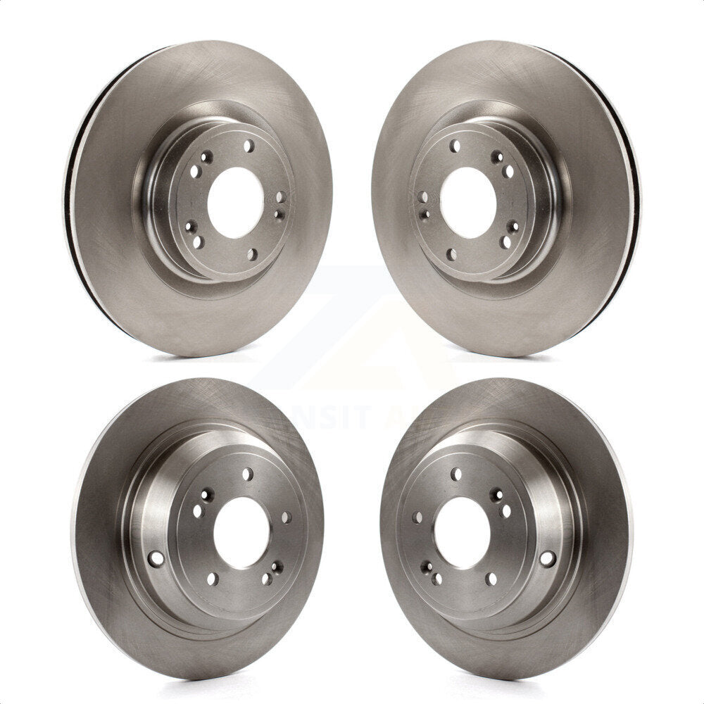 Front Rear Disc Brake Rotors Kit For 2009-2011 Hyundai Genesis 3.8L K8-101557