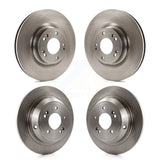 Front Rear Disc Brake Rotors Kit For 2009-2011 Hyundai Genesis 3.8L K8-101557