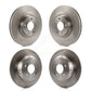 Front Rear Disc Brake Rotors Kit For Hyundai Genesis K8-101558