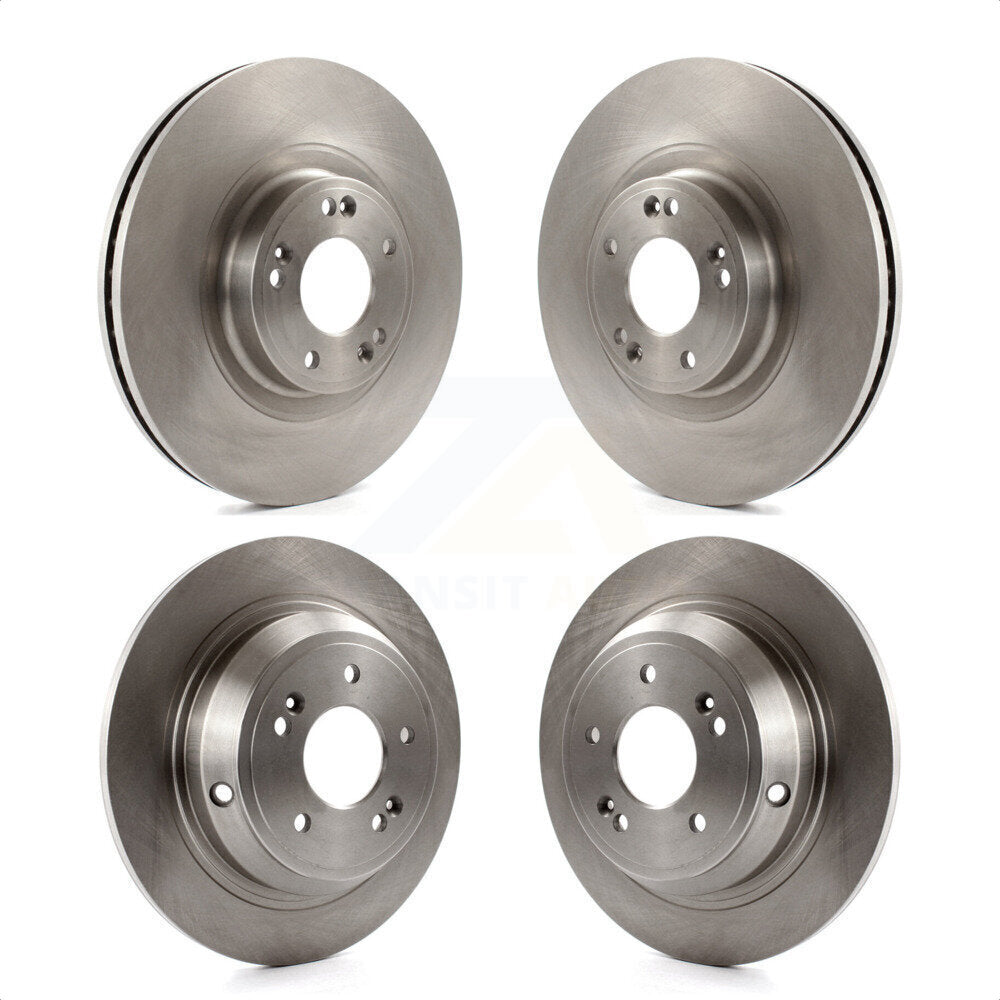 Front Rear Disc Brake Rotors Kit For Hyundai Genesis K8-101558
