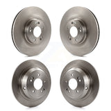 Front Rear Disc Brake Rotors Kit For Hyundai Genesis K8-101558