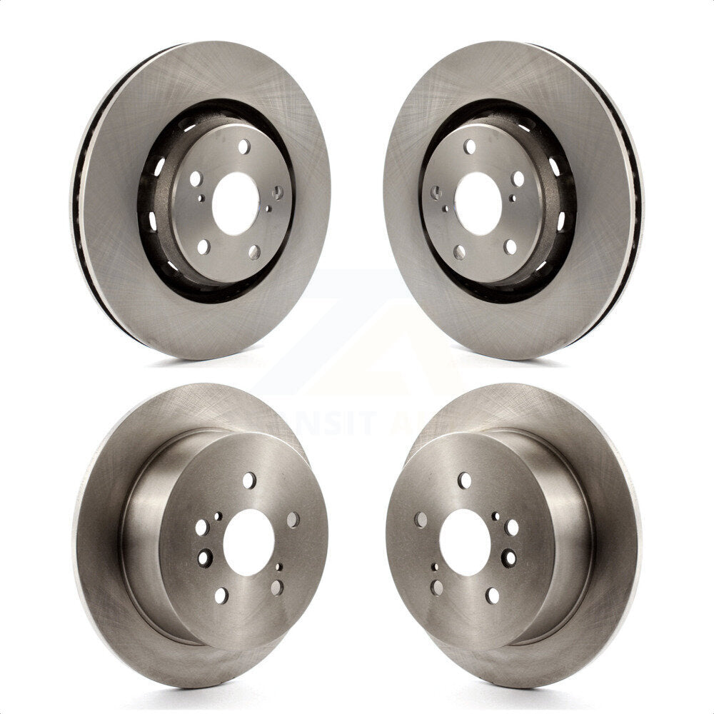 Front Rear Disc Brake Rotors Kit For 2009-2016 Toyota Venza K8-101562