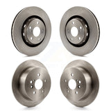 Front Rear Disc Brake Rotors Kit For 2009-2016 Toyota Venza K8-101562
