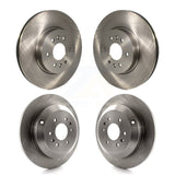 Front Rear Disc Brake Rotors Kit For 2009-2011 Kia Borrego K8-101563