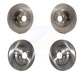 Front Rear Disc Brake Rotors Kit For Mercedes-Benz S550 SL550 CL550 S600 S400 S350 CL600 S450 K8-101566