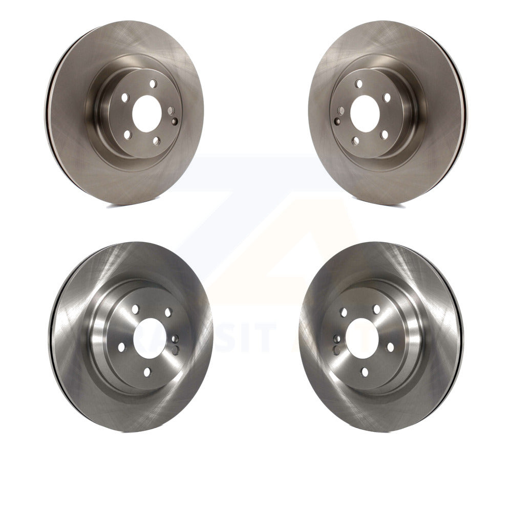 Front Rear Disc Brake Rotors Kit For Mercedes-Benz S550 SL550 CL550 S600 S400 S350 CL600 S450 K8-101566
