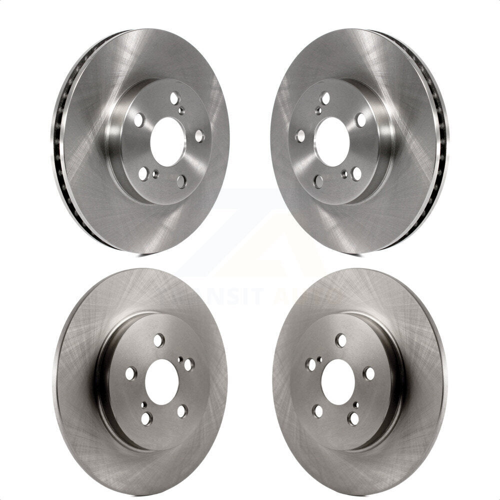 Front Rear Disc Brake Rotors Kit For Lexus CT200h K8-101568