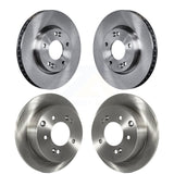 Front Rear Disc Brake Rotors Kit For Kia Forte Soul Koup Forte5 K8-101569
