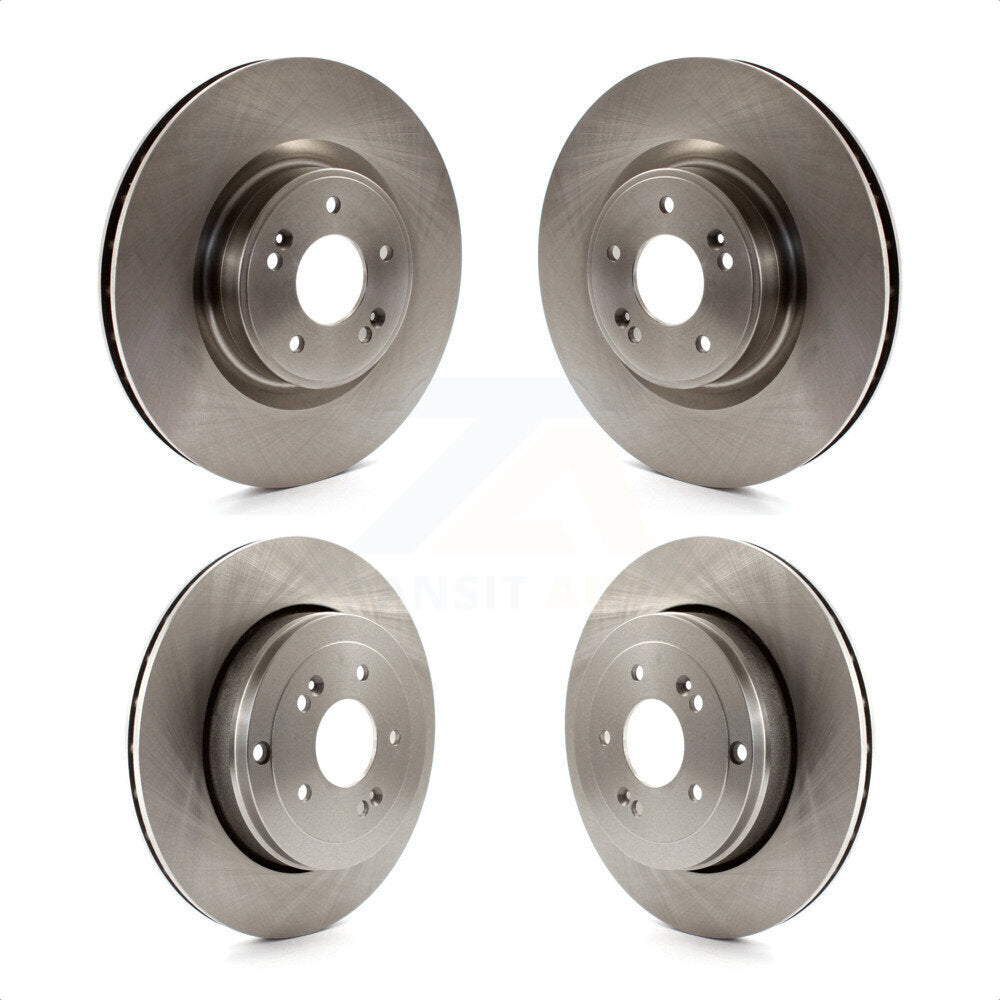 Front Rear Disc Brake Rotors Kit For Hyundai Genesis Coupe K8-101570