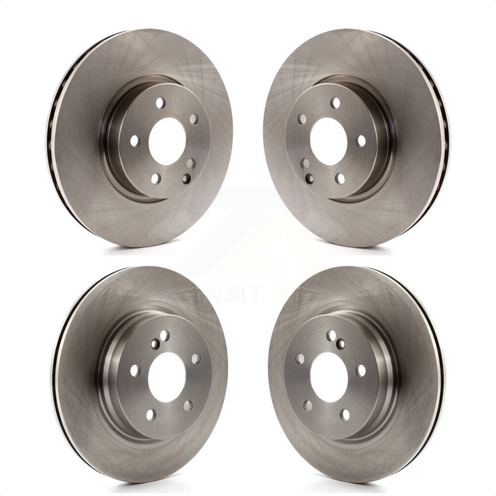 Front Rear Disc Brake Rotors Kit For Mercedes-Benz E350 C300 C350 K8-101579