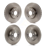 Front Rear Disc Brake Rotors Kit For Mercedes-Benz E350 C300 C350 K8-101579