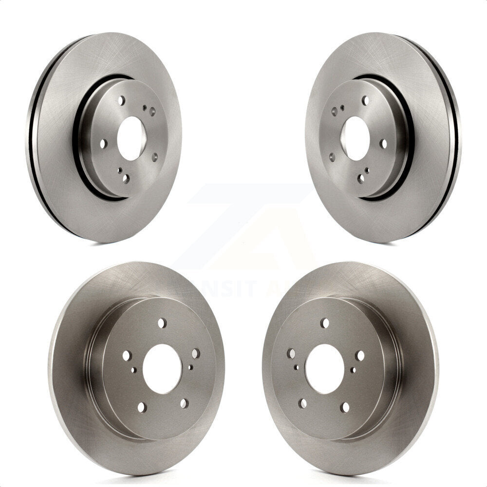 Front Rear Disc Brake Rotors Kit For 2010-2013 Suzuki Kizashi K8-101580