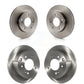 Front Rear Disc Brake Rotors Kit For 2010-2011 Kia Soul 1.6L K8-101581