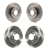 Front Rear Disc Brake Rotors Kit For 2010-2011 Kia Soul 1.6L K8-101581