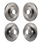 Front Rear Disc Brake Rotors Kit For Nissan Sentra Juke K8-101582