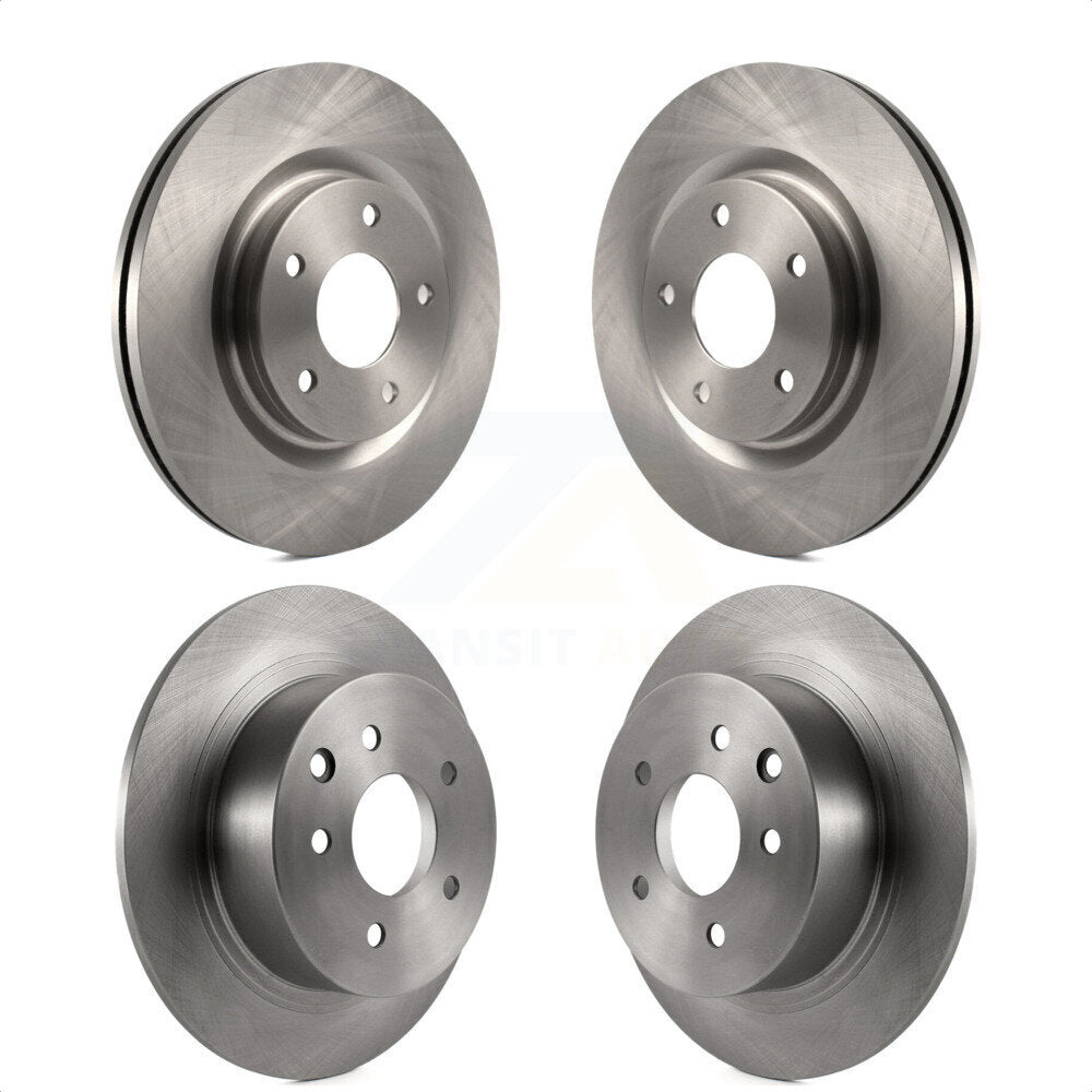 Front Rear Disc Brake Rotors Kit For Nissan Sentra Juke K8-101582
