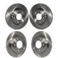 Front Rear Disc Brake Rotors Kit For Hyundai Elantra Kia Soul Forte Veloster GT Kona Forte5 Coupe Koup Venue Seltos K8-101584