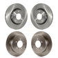 Front Rear Disc Brake Rotors Kit For Mitsubishi Lancer K8-101594
